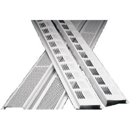 Air-Vent Air Vent 84300 8 ft. Continuous Aluminum Soffit Vent 798887